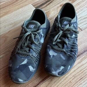 Nike Women’s Olive Camo Training Sneakers